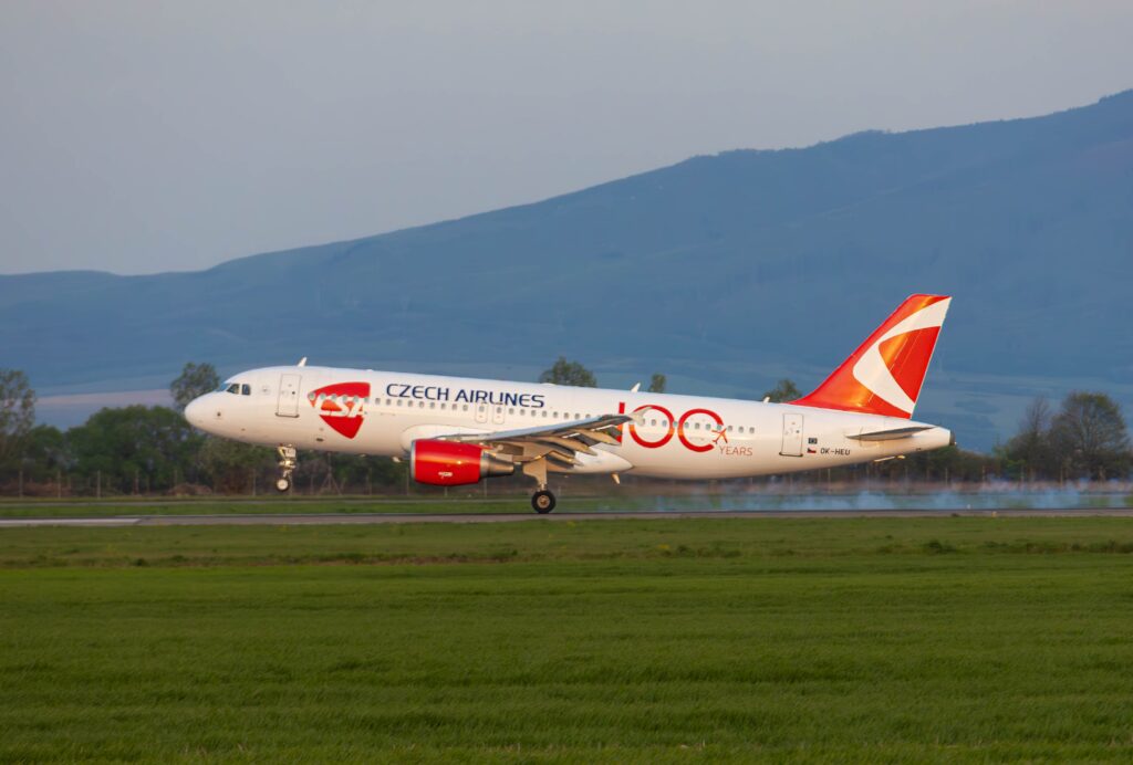 Špeciálny „pozdravný“ let Českých aerolínií