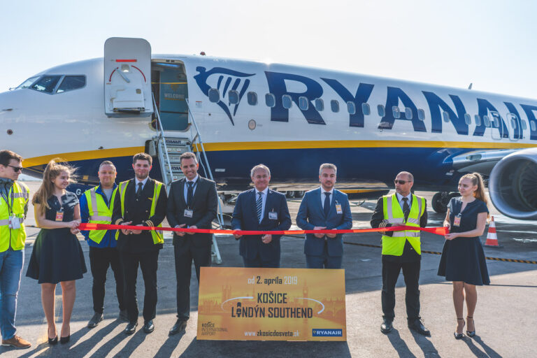 Prvé lietadlo spoločnosti Ryanair odletelo z letiska Košice