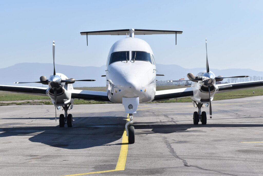 Beechcraft 1900D švajčiarskych vzdušných síl