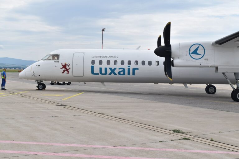 Premiérový prílet luxemburskej spoločnosti Luxair do Košíc