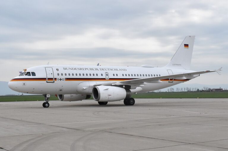 Nemeckého prezidenta priviezol Airbus A319