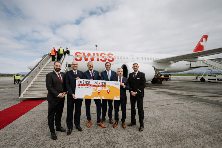 PRESS RELEASE: Swiss International Air Lines now connect Košice with their Zürich network