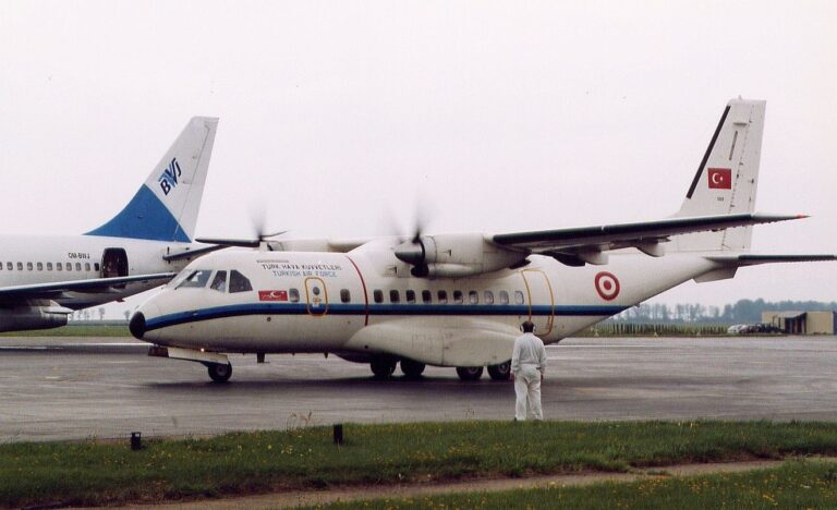 Turkish CASA CN-235 – rare visitor