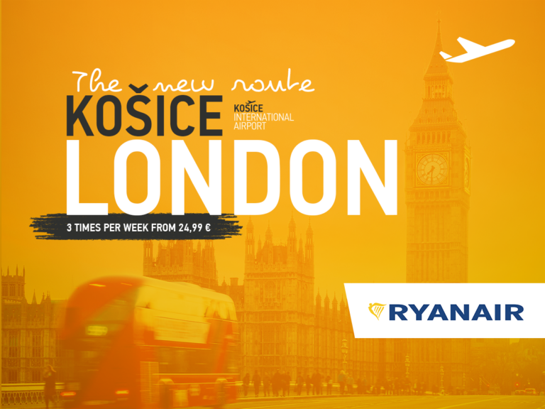 Ryanair launches first flights from Kosice!