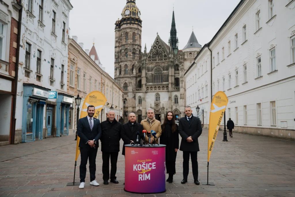 TLAČOVÁ SPRÁVA: Wizz Air spojí leteckou linkou Košice s Rímom